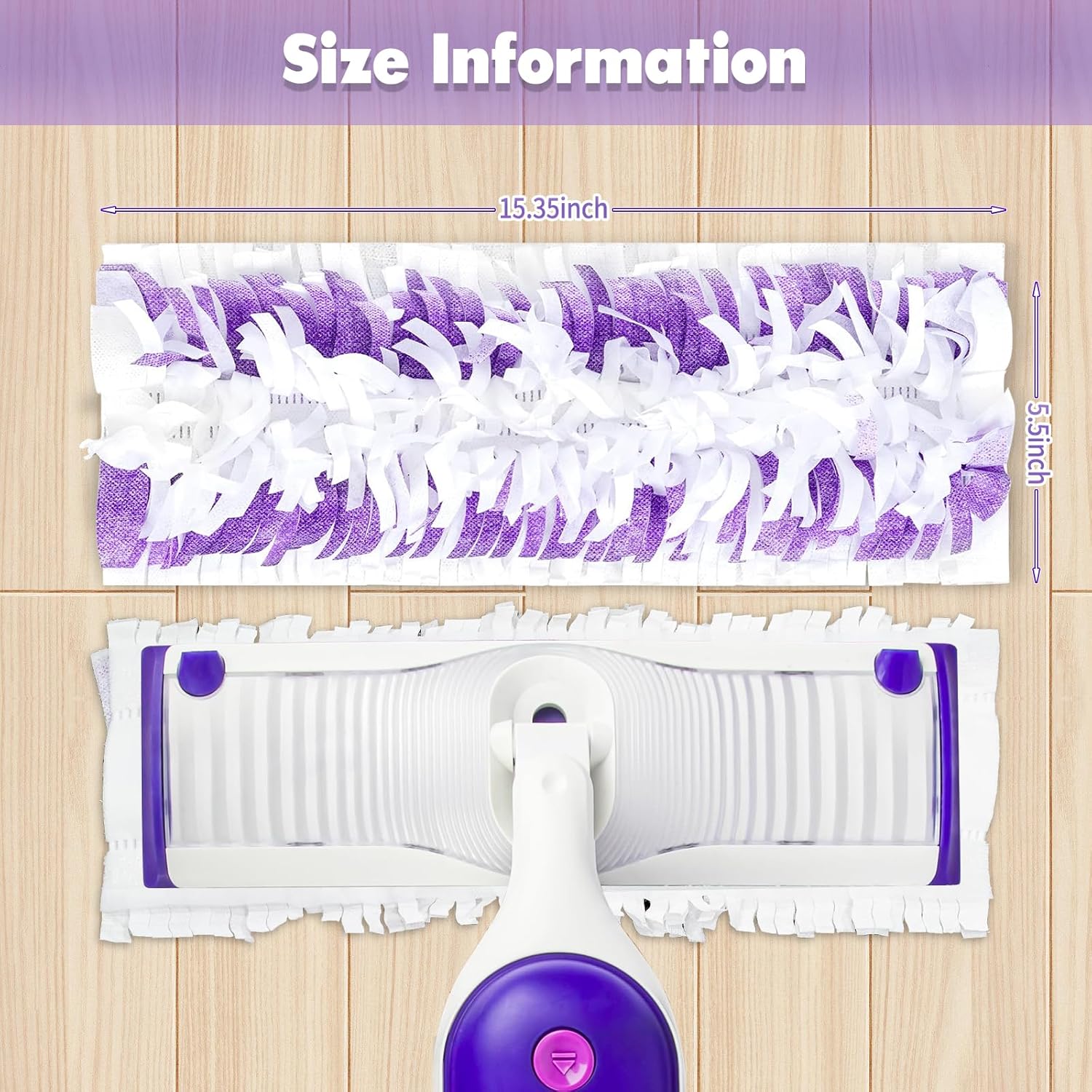 12PCS Hofosi Swiffer Power Mop Pad Refills
