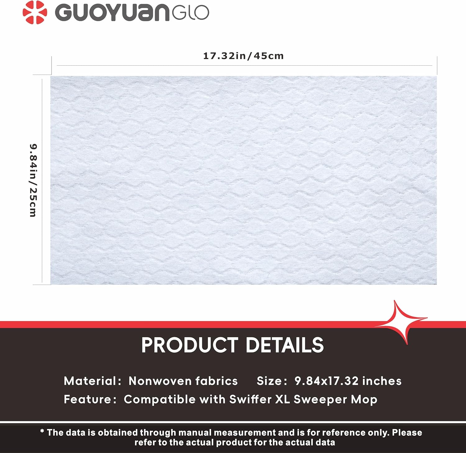 XL Dry Sweeping Cloths for Floor Cleaning 120 Counts