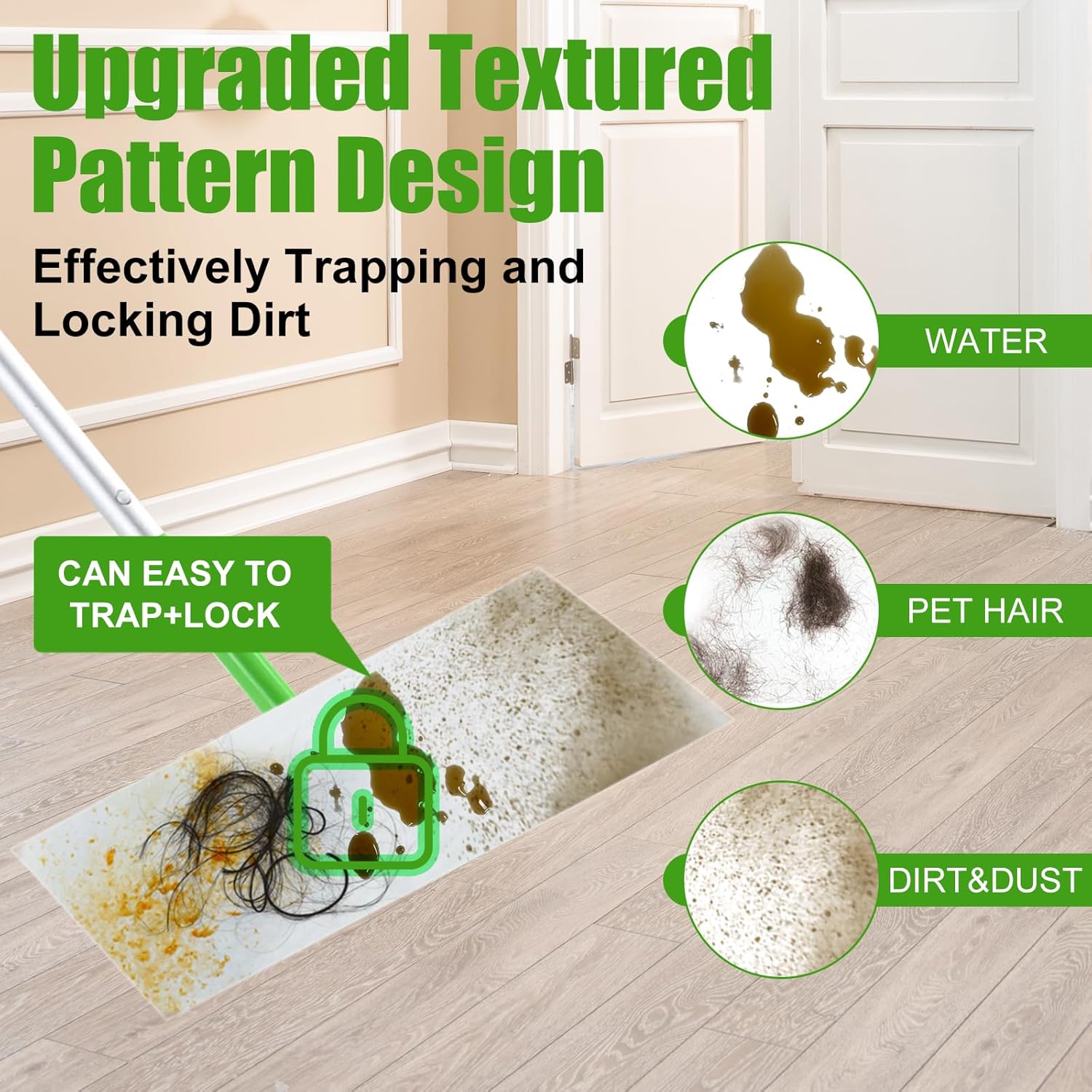 DOCXCDO 100 Count Swiffer Replacement Mop Pads