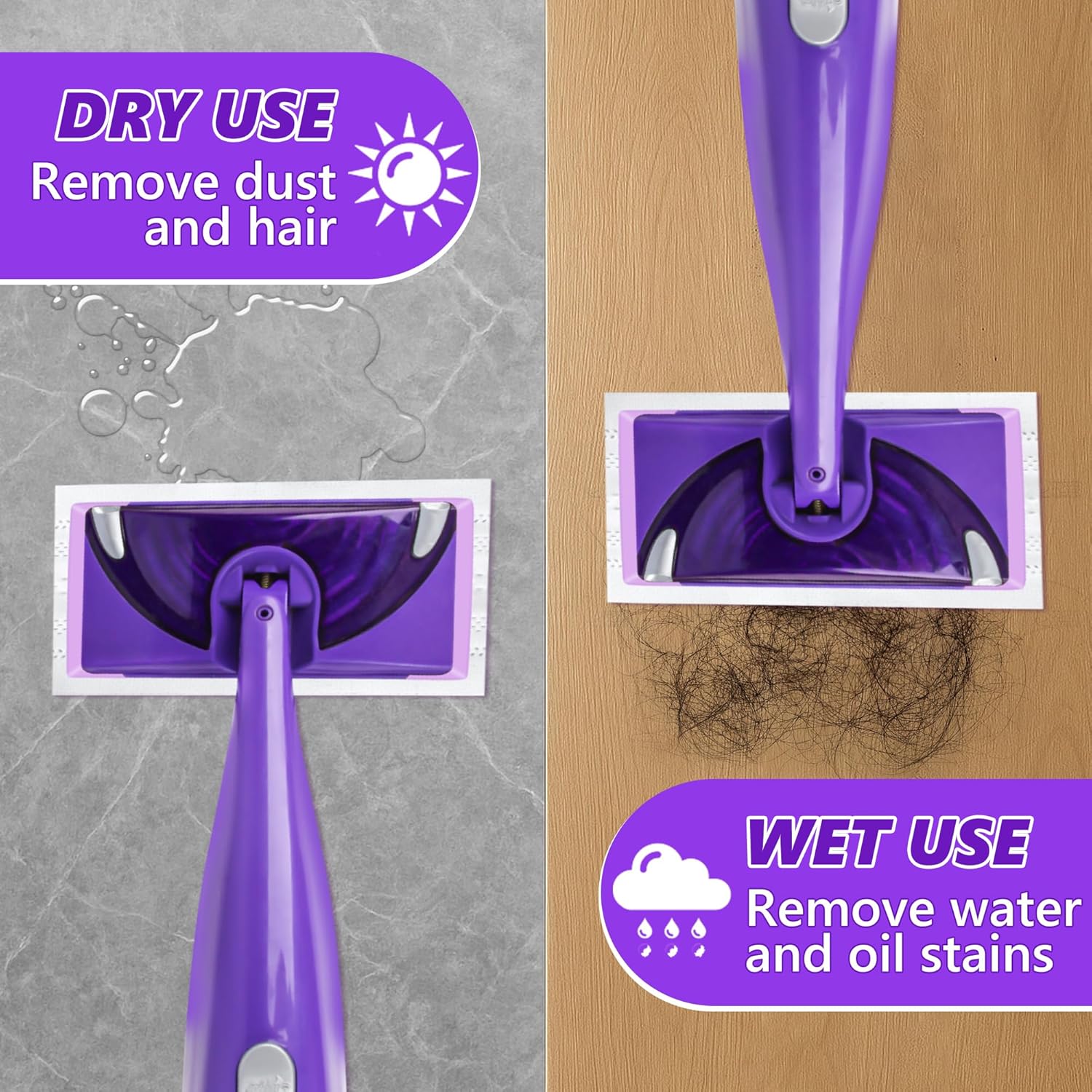 UMAYCOOL 9 Count Swiffer WetJet Mop Pad Refills