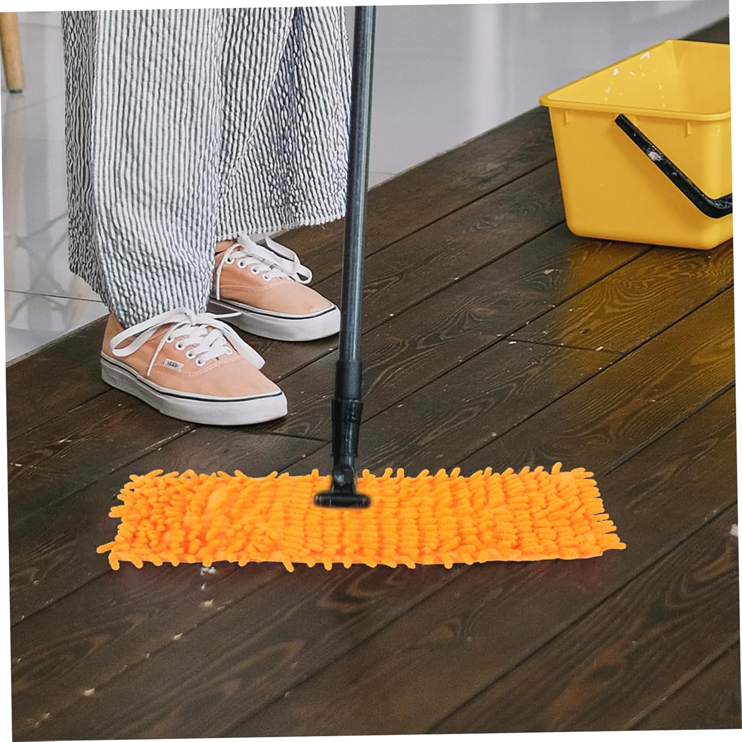 6pcs Water Absorption Mop Cloth Replacement for Home Use