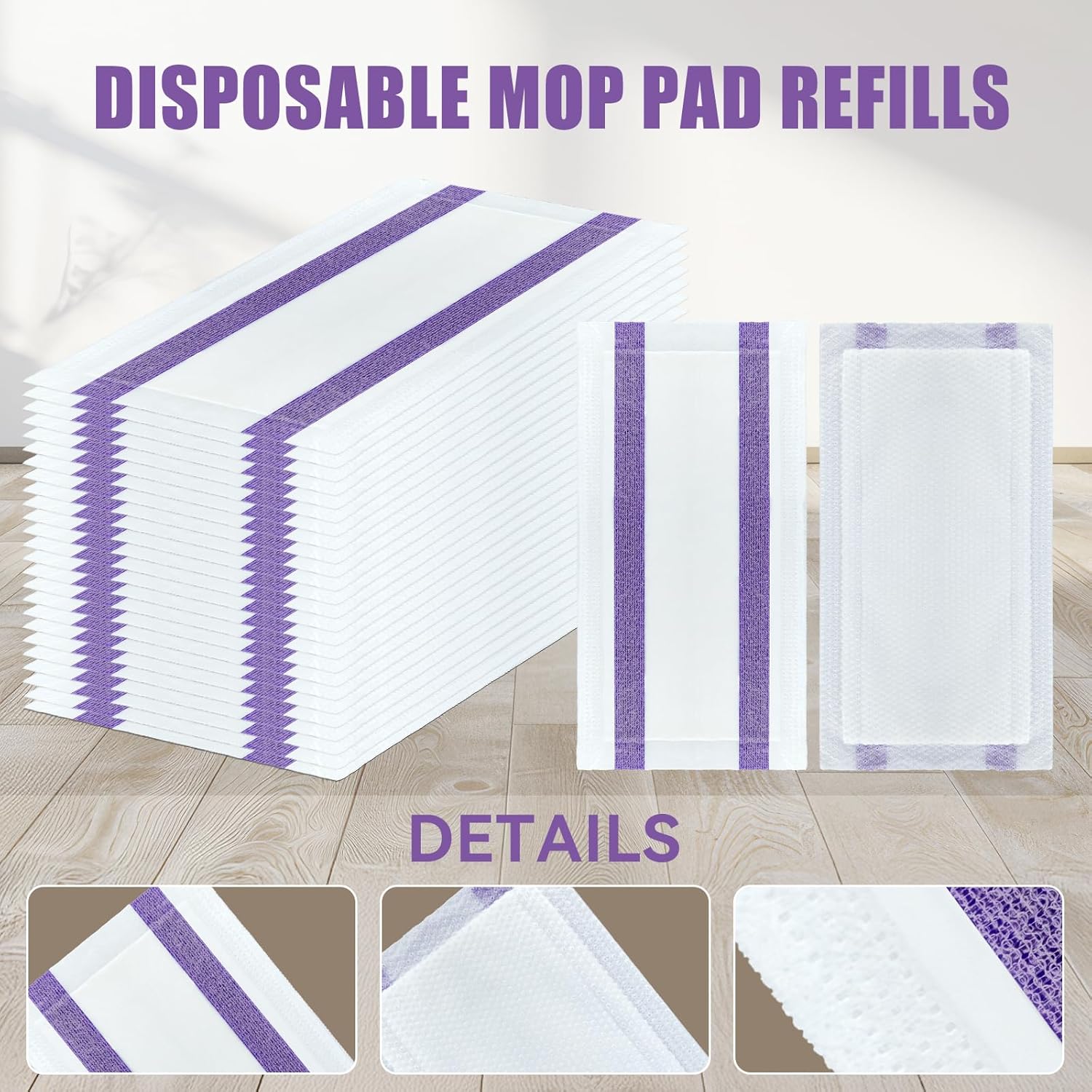 DOCXCDO 16 Pack Swiffer Wet Jet Mop Pad Refills
