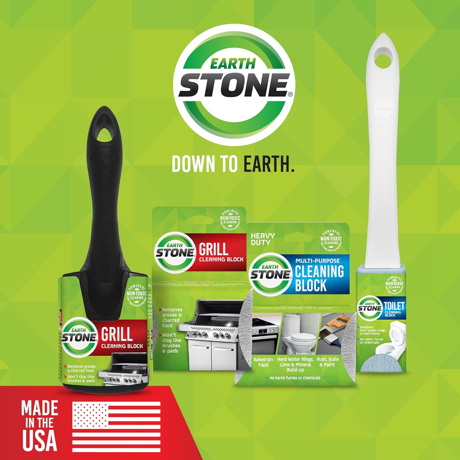 Summit Brands EarthStone Toilet Cleaning Block 2-Pack