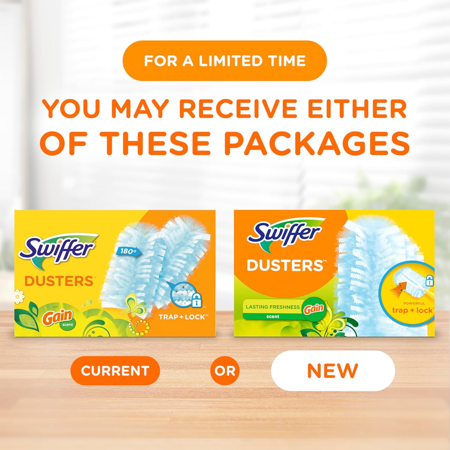 Swiffer Dusters Multi-Surface Refills Gain Scent 18 Count Pack of 4