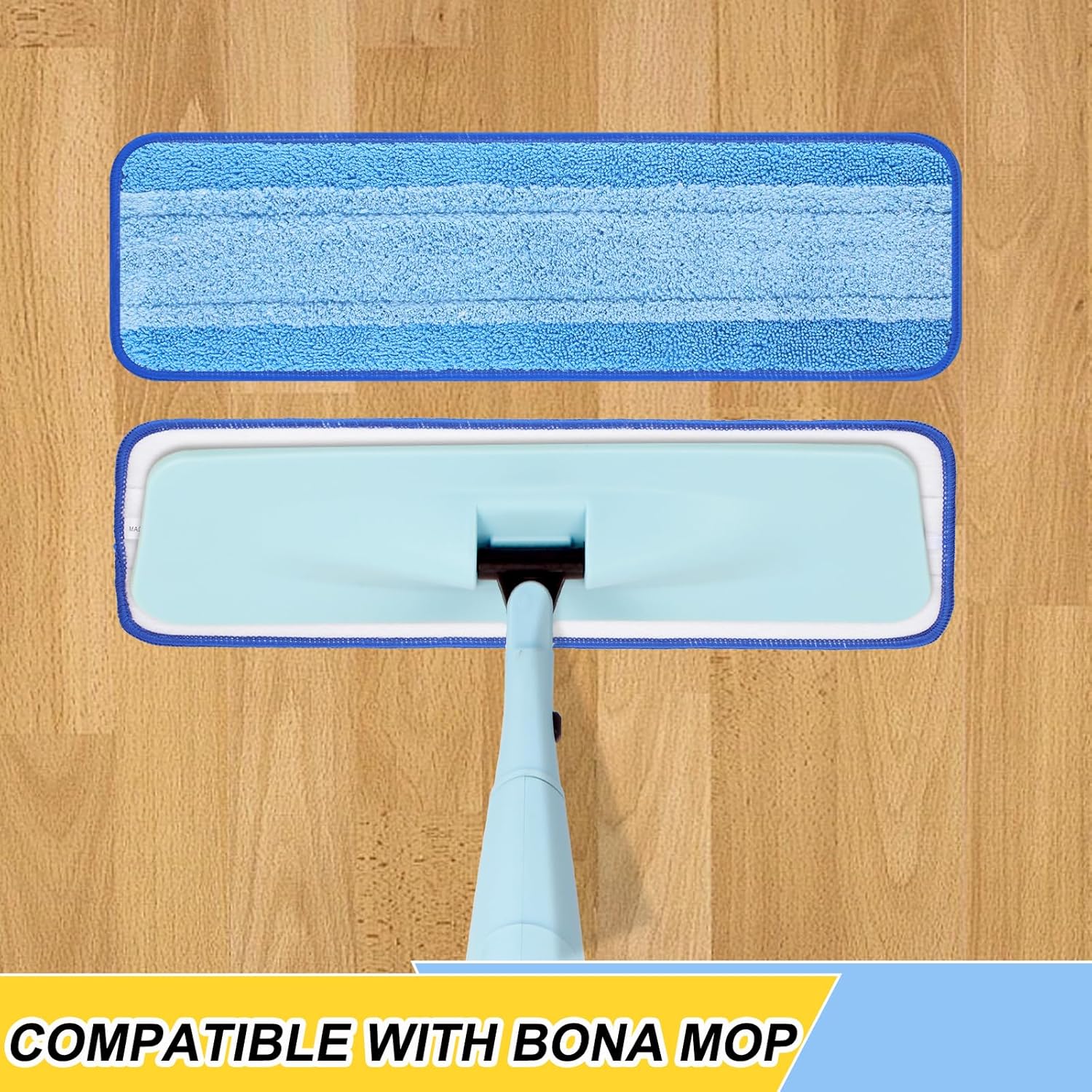 5 Pack Microfiber Spray Mop Replacement Heads for Bona and Other Mops