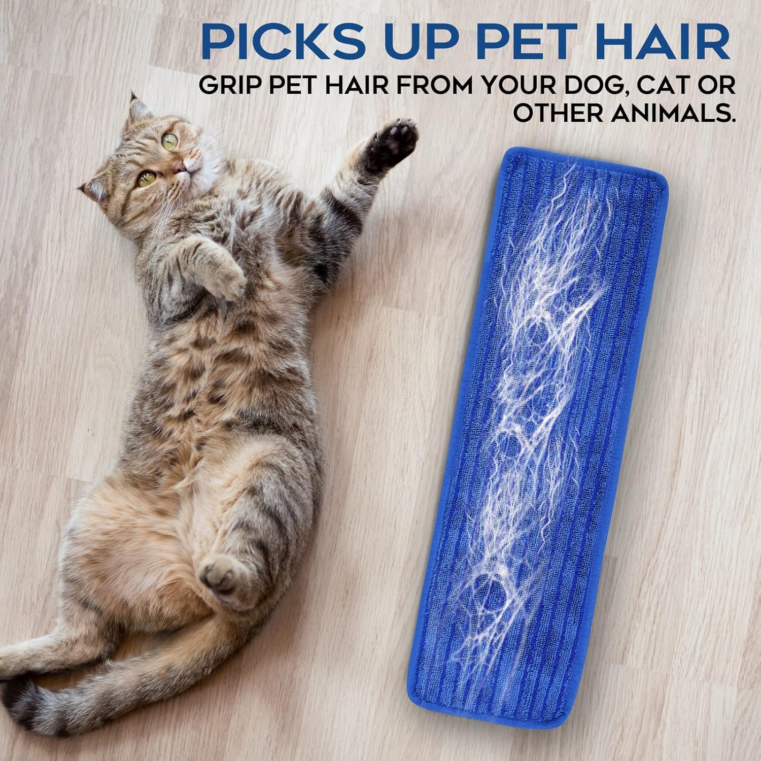 L Luke Supply Matthew 18 Microfiber Mop Pads 3 Pack
