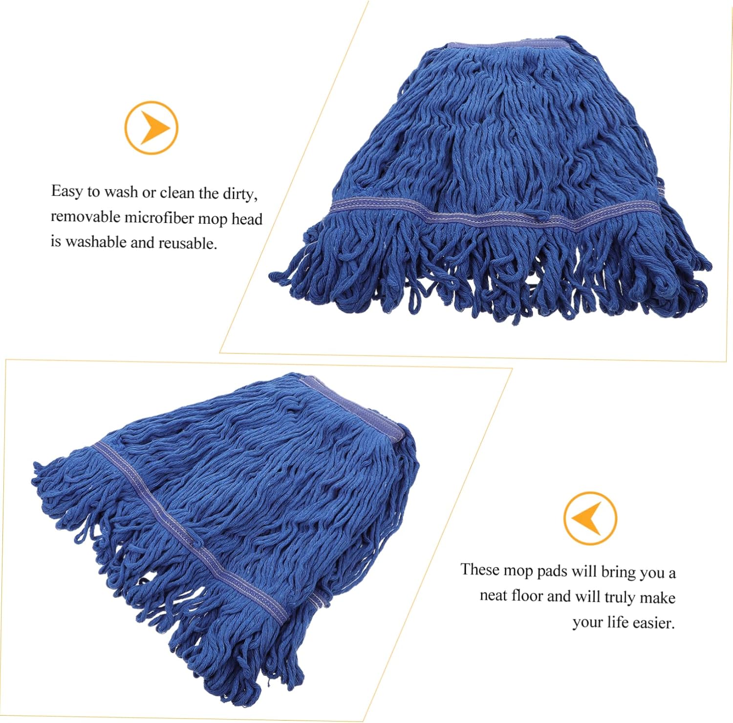 Ipetboom Cotton Yarn Mop Head Replacement