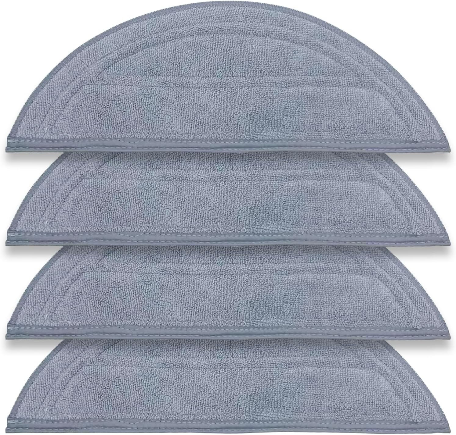 Rrochio 4Pack Washable Mop Pads for Roborock Saros 10G30