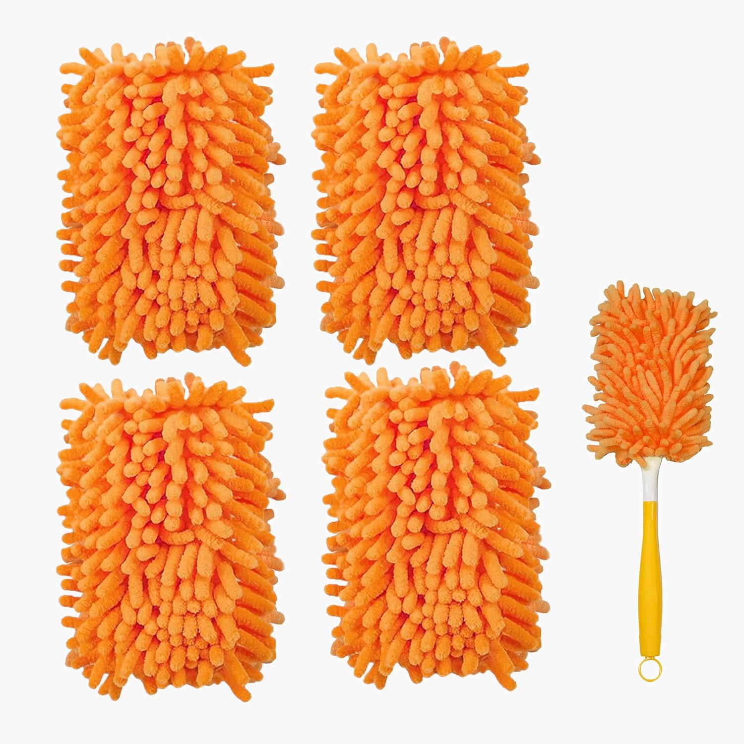 REBLEU Reusable Duster Refill - 4 Pack for Swiffer Hand Duster