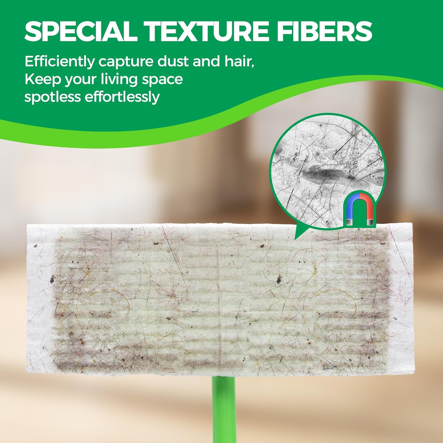 Peachicha Dry Sweeping Cloths Mop Refills 50 Count 1
