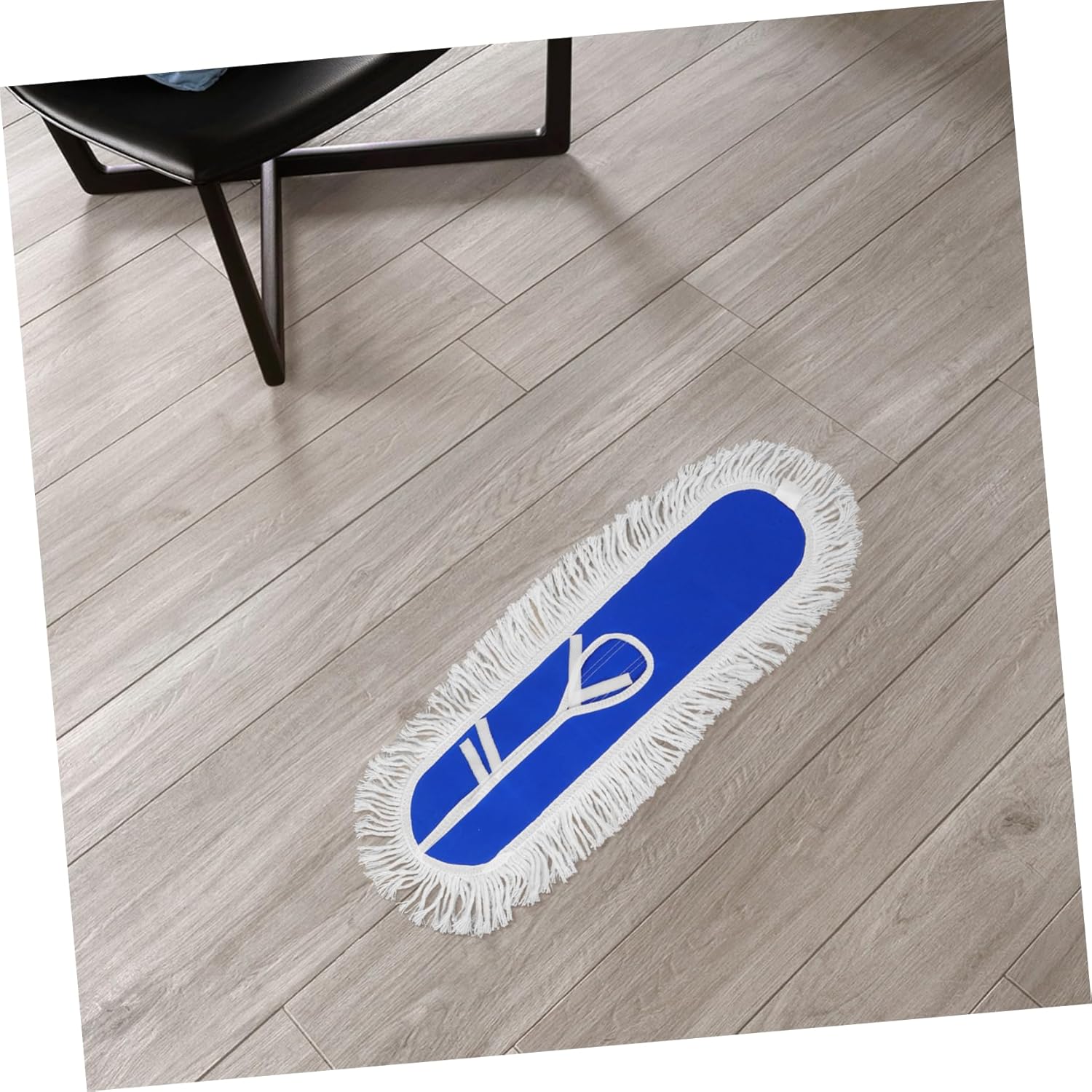 2pcs Dust Mop Head with Blue White Threads