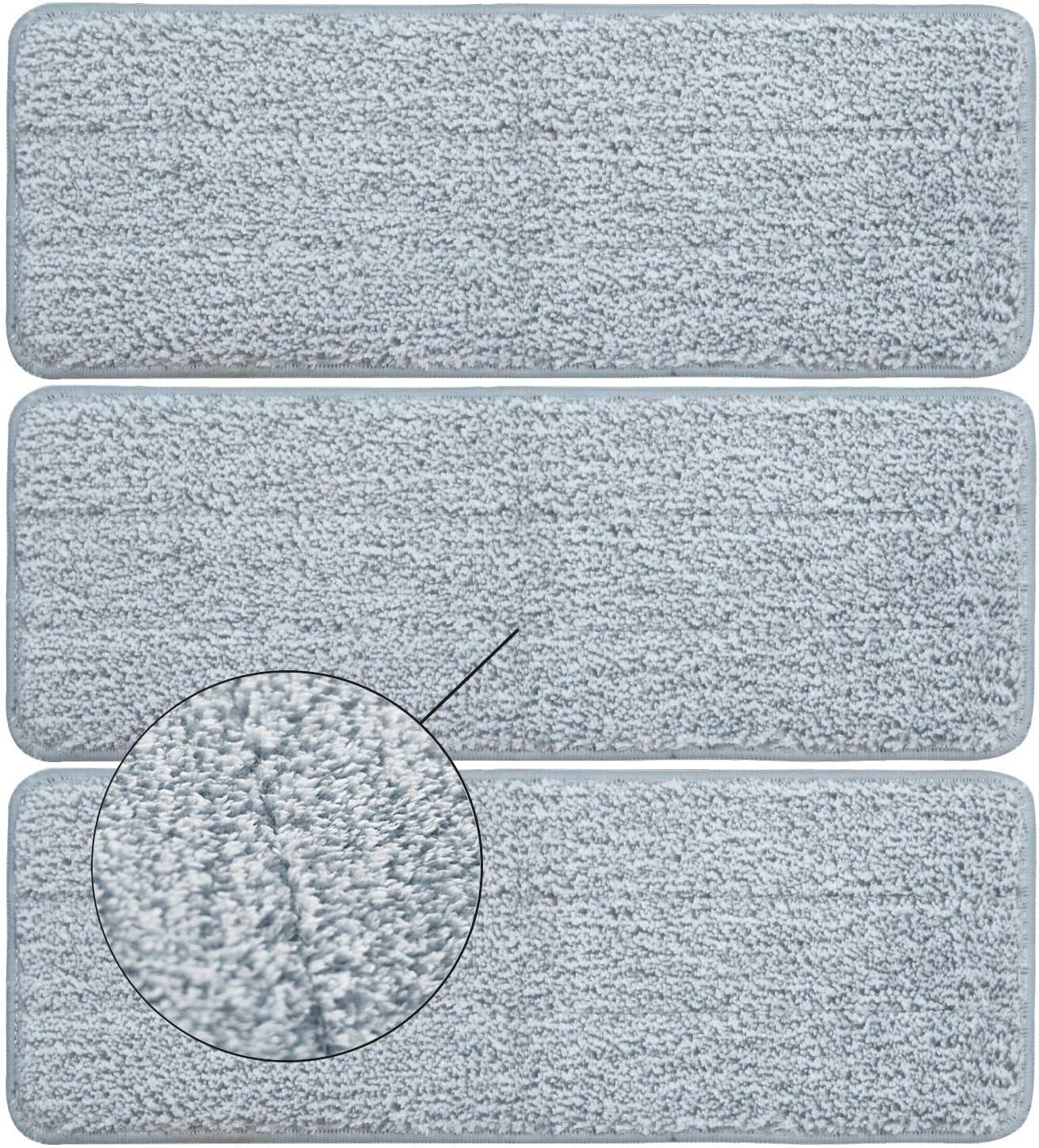 Bulletproof Microfiber Mop Pads - 3 Pack for WetDry Cleaning