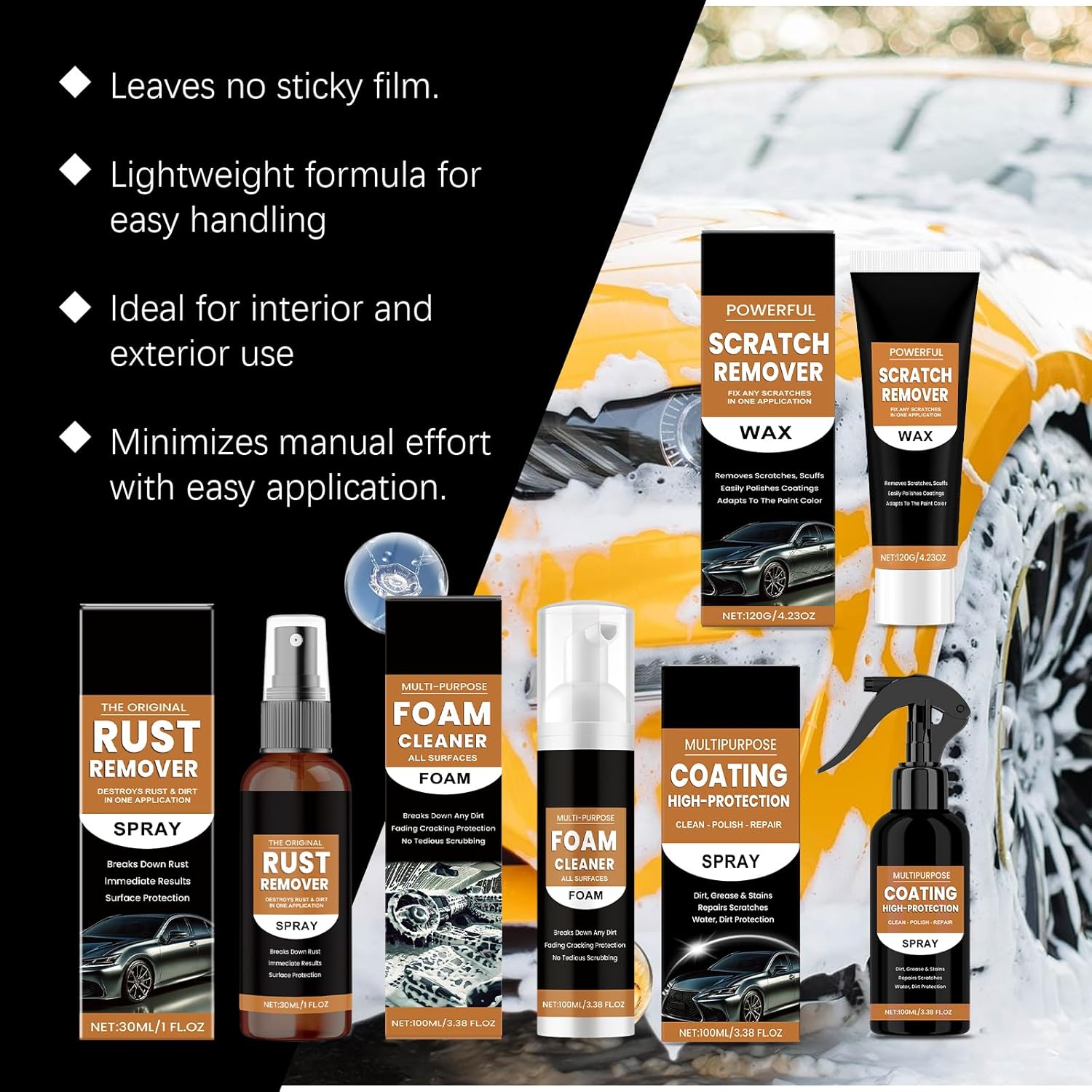 Rust Remover Spray 2025 Upgrade - 2 Pack