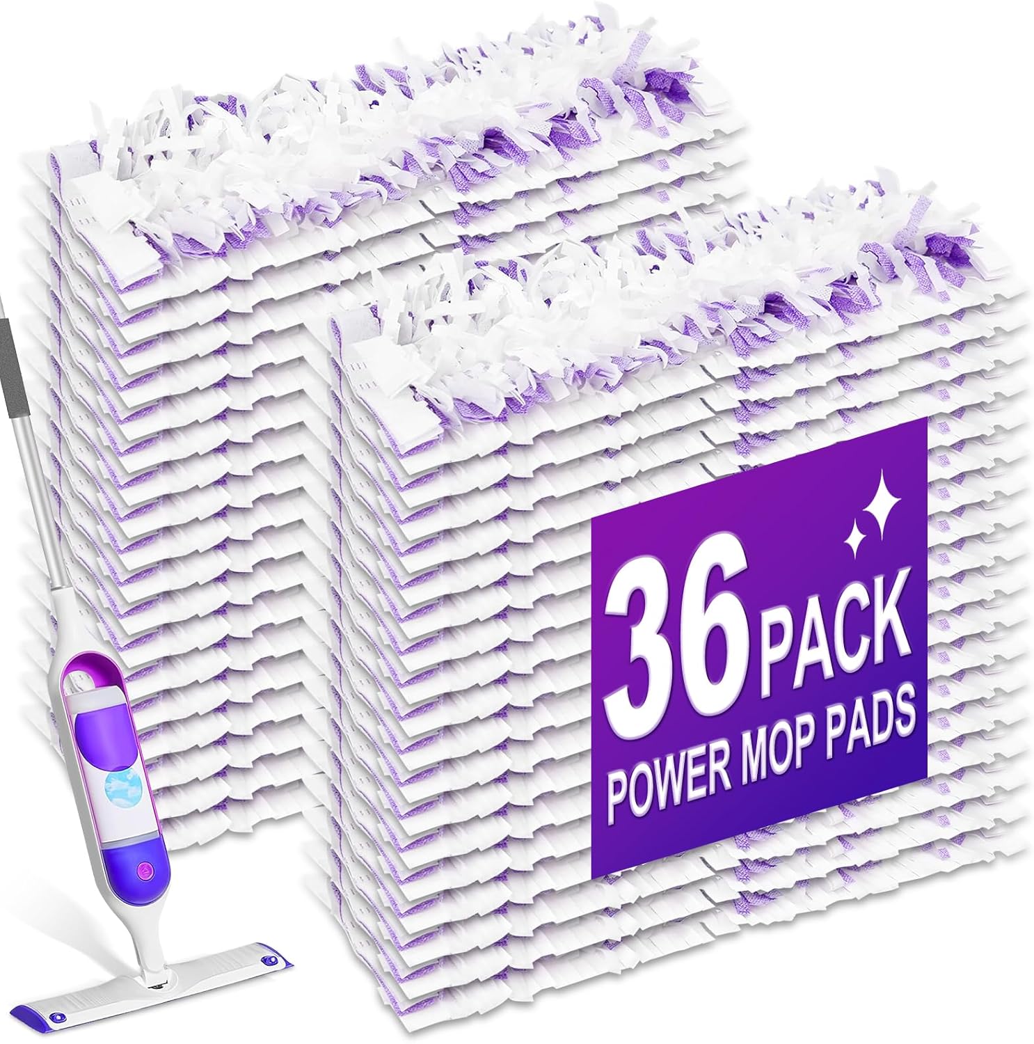 36PCS Hofosi Swiffer PowerMop Replacement Pads