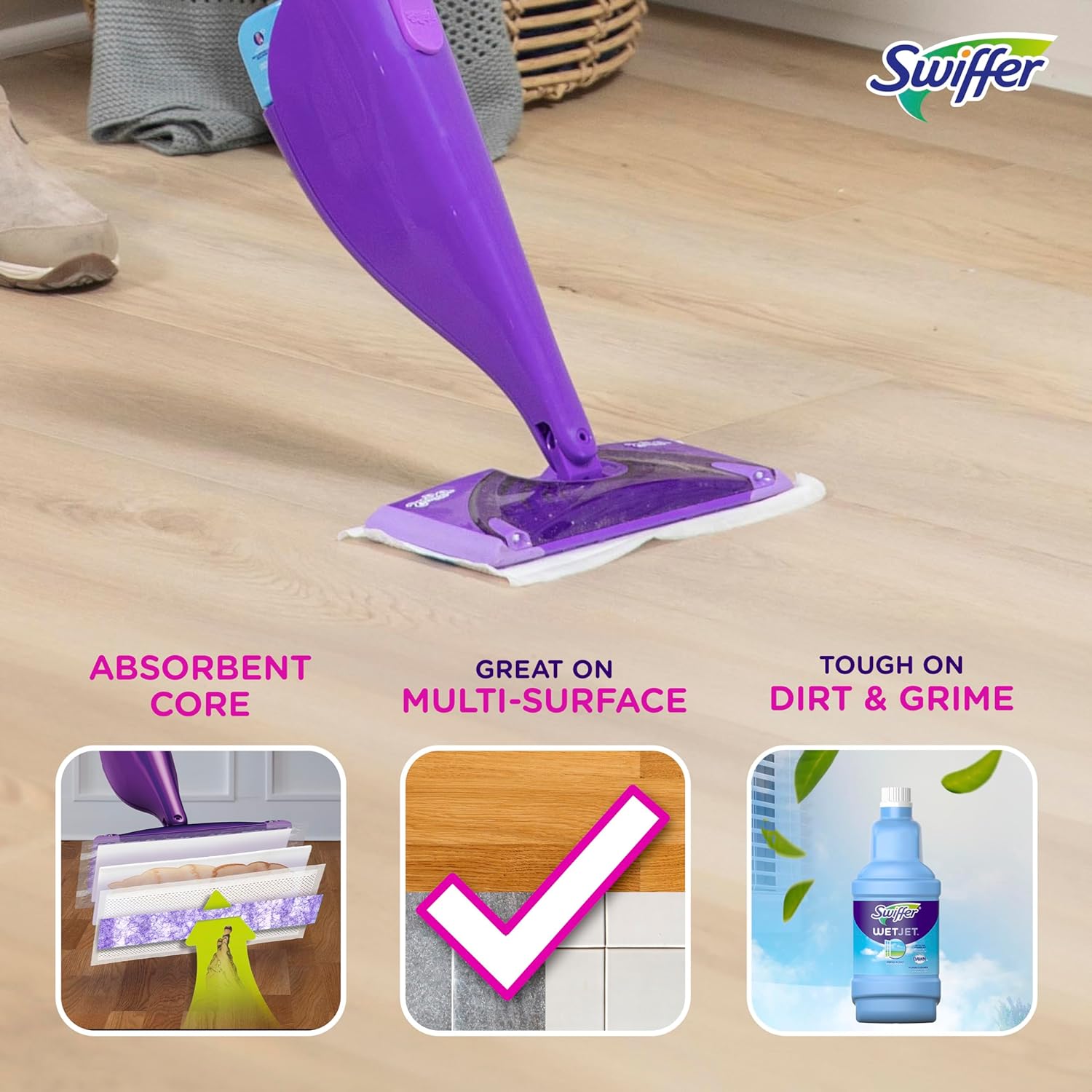 Swiffer WetJet Refill Pad 24 Count Pack of 2