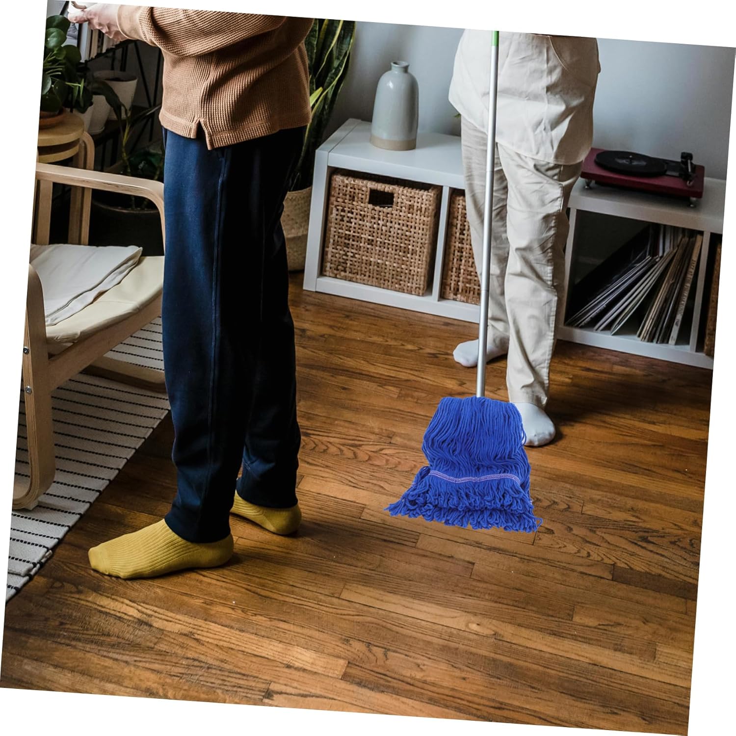 3pcs String Cotton Mop Head - Durable Washable Replacement