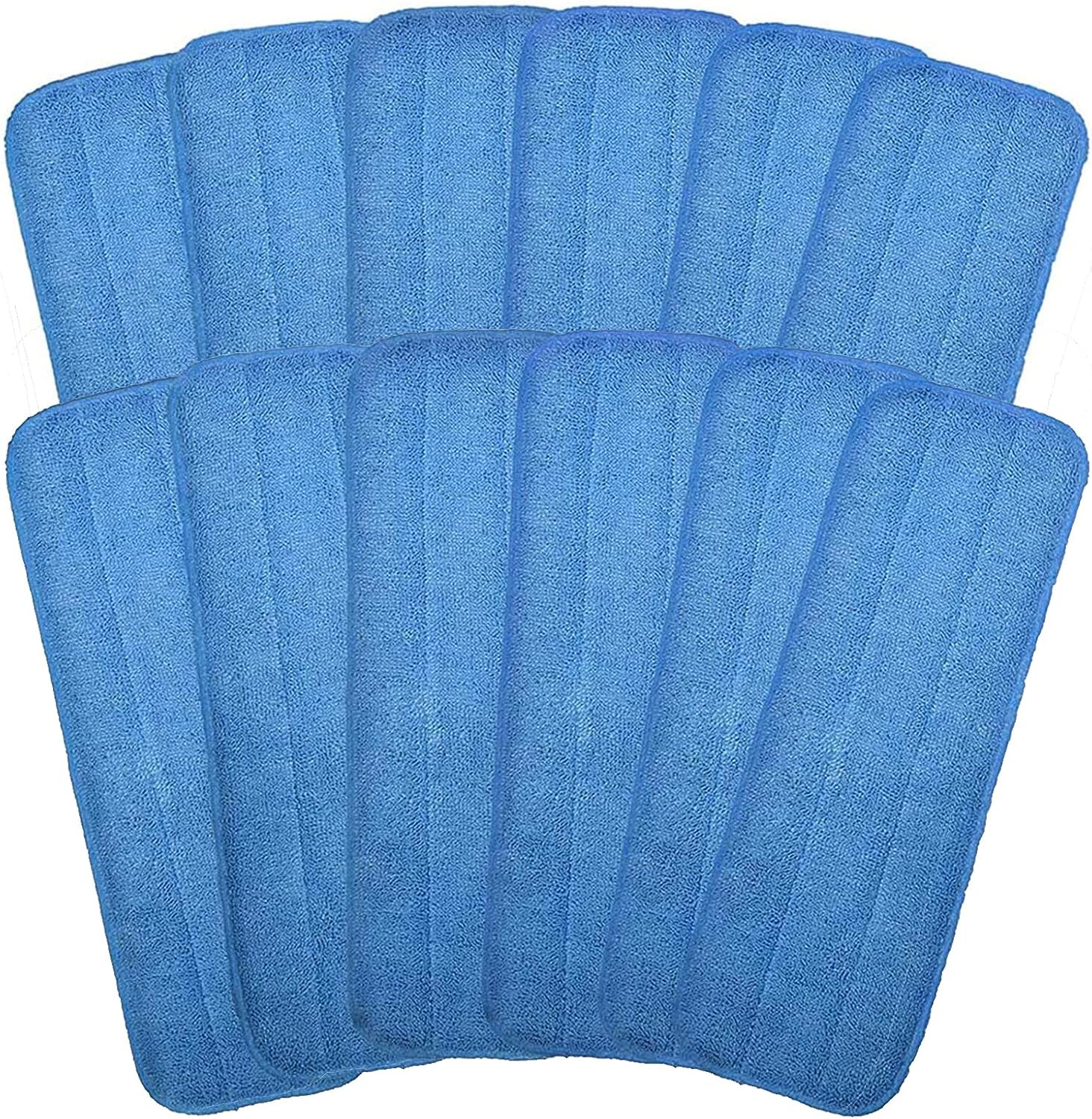 Microfiber Mop Pads 185 x 63 Inch Reusable Washable