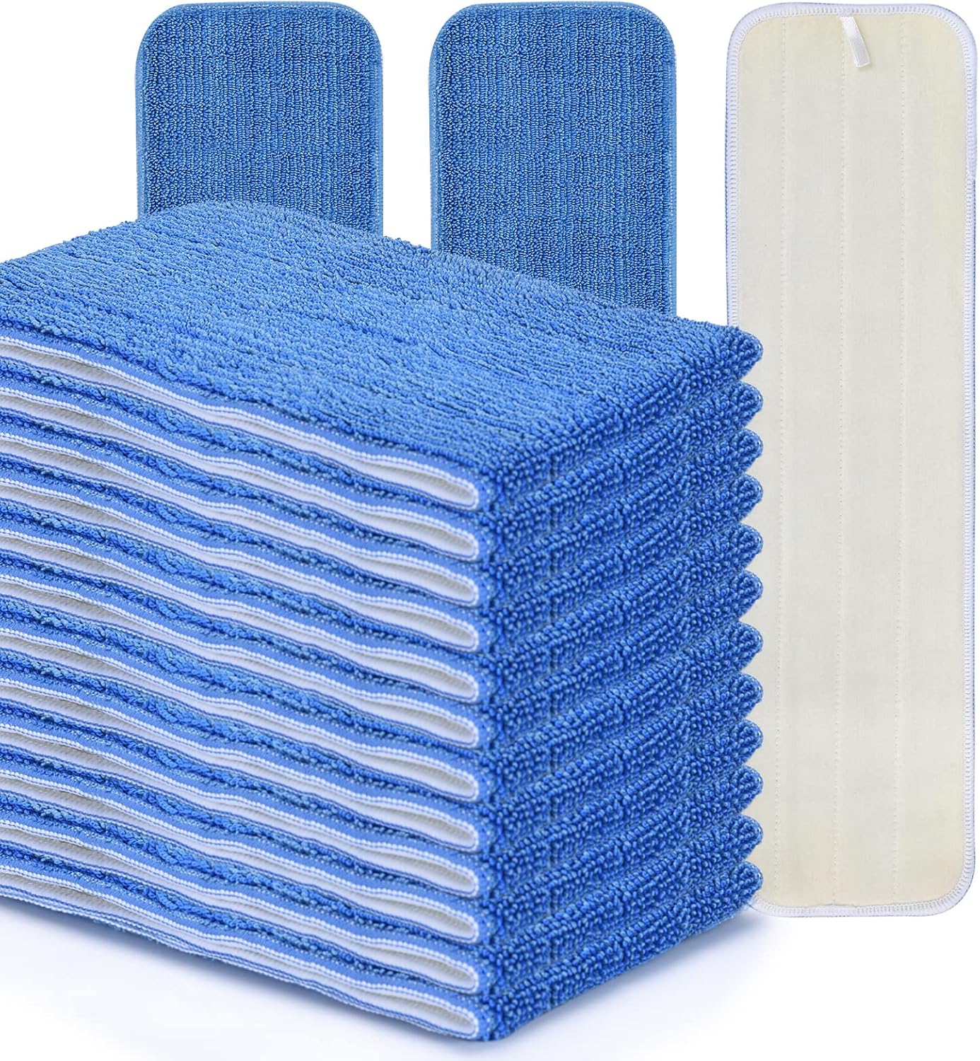 L Luke Supply Matthew 18 Microfiber Mop Pads Heads 12 Pack