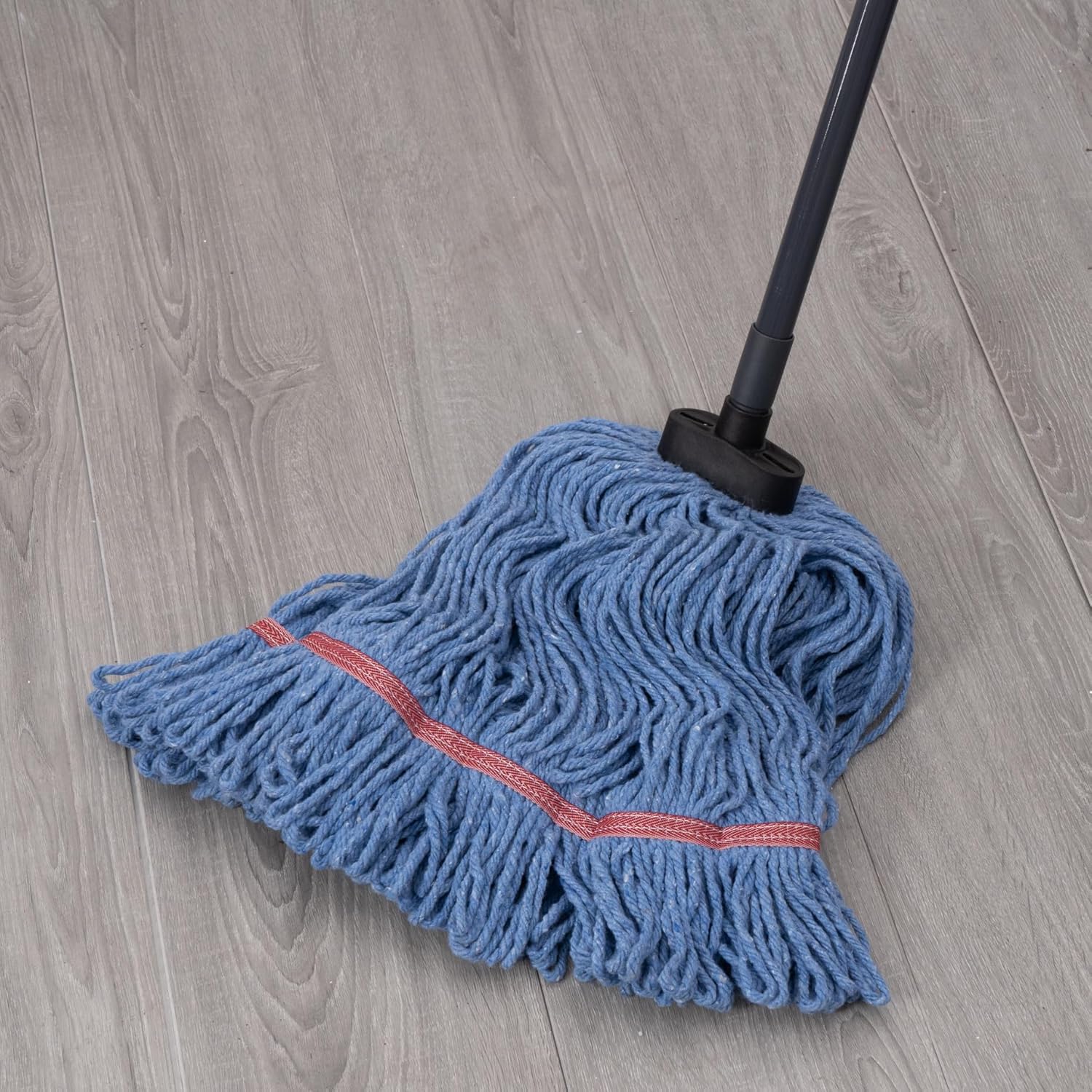 Heavy Duty Wet Mop with Screw Handle - 4 Sets