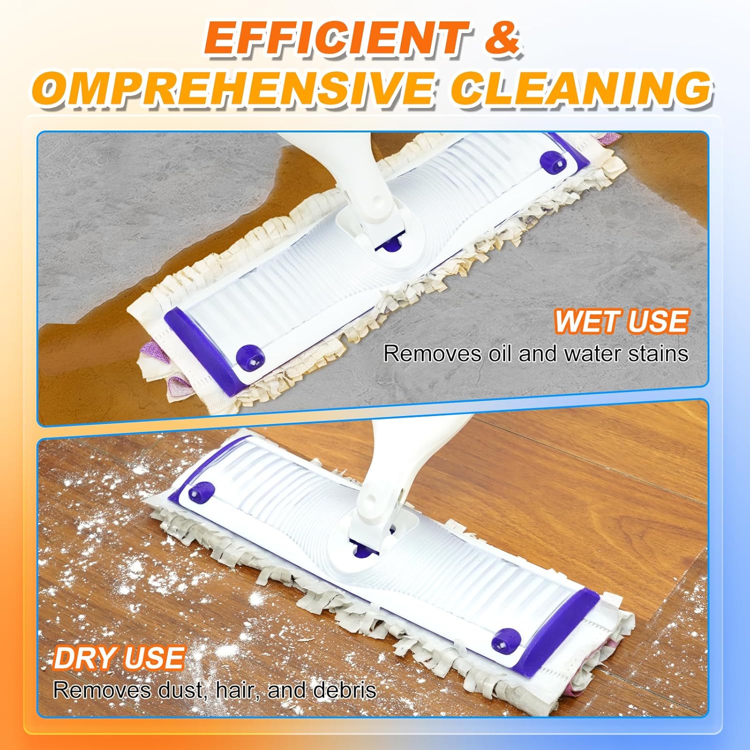 30-Pack Disposable Mopping Pads for S P Mop