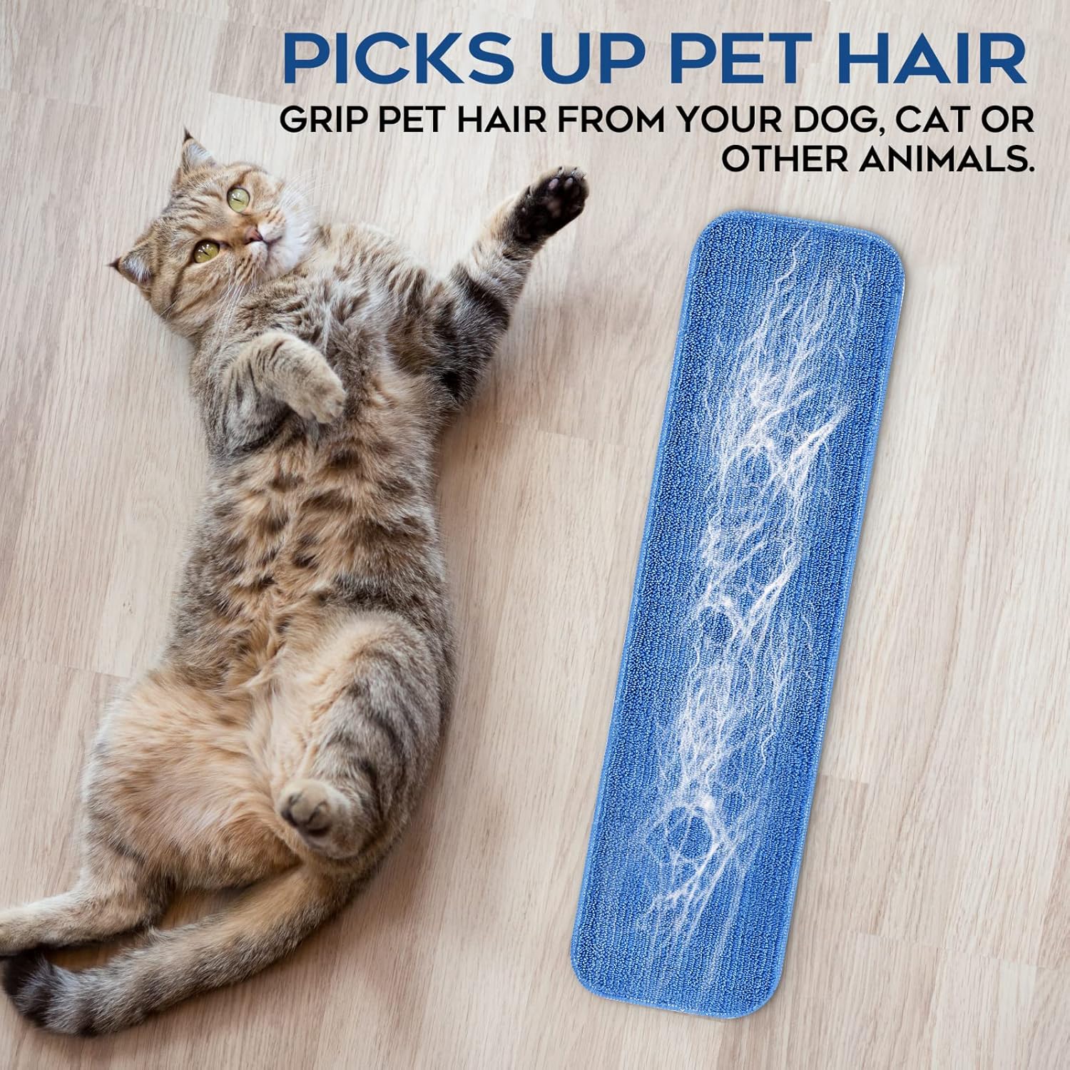L Luke Supply Matthew 18 Microfiber Mop Pads Heads 12 Pack