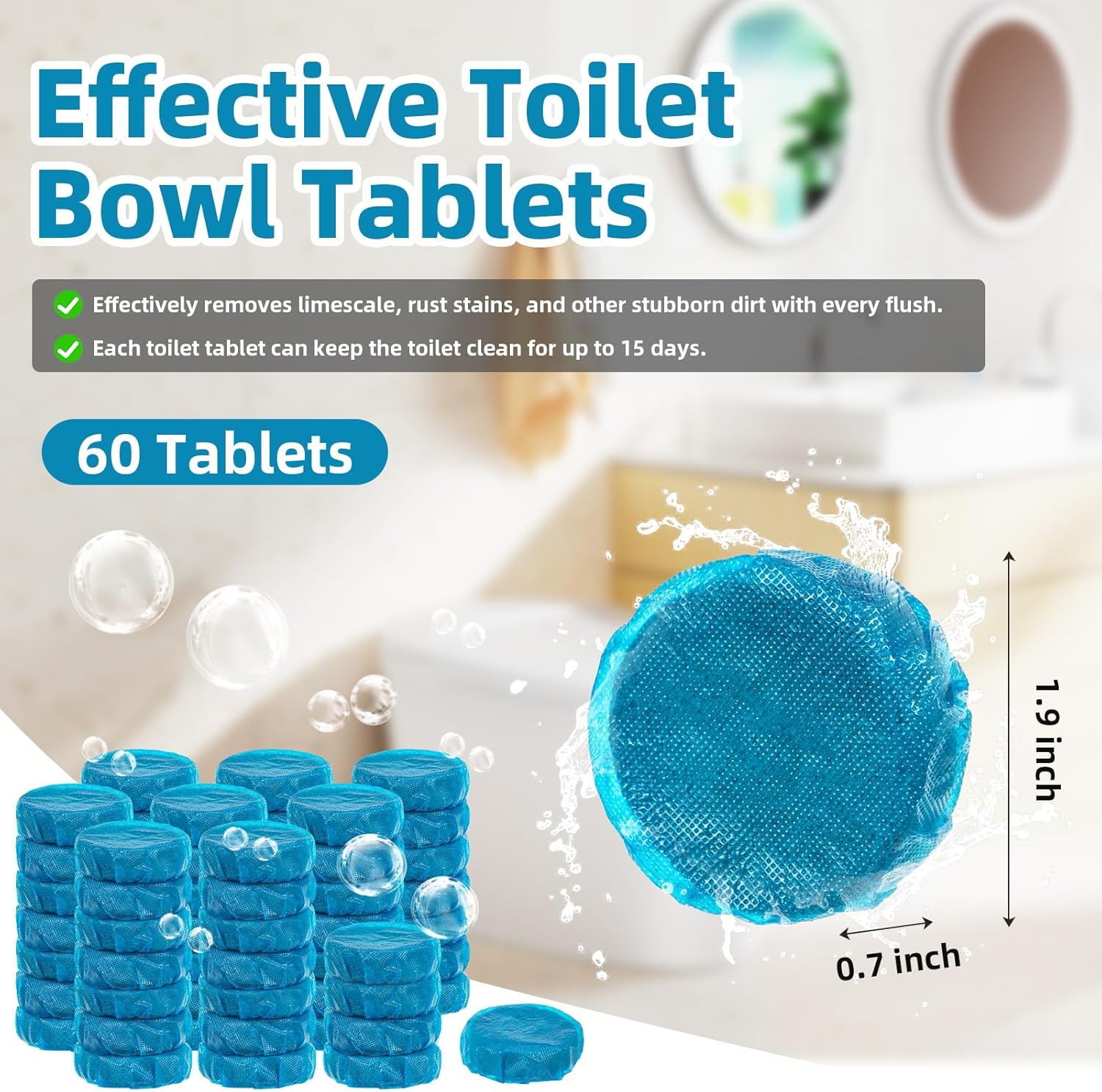 G PEH Toilet Cleaner Tablets 108 Pack