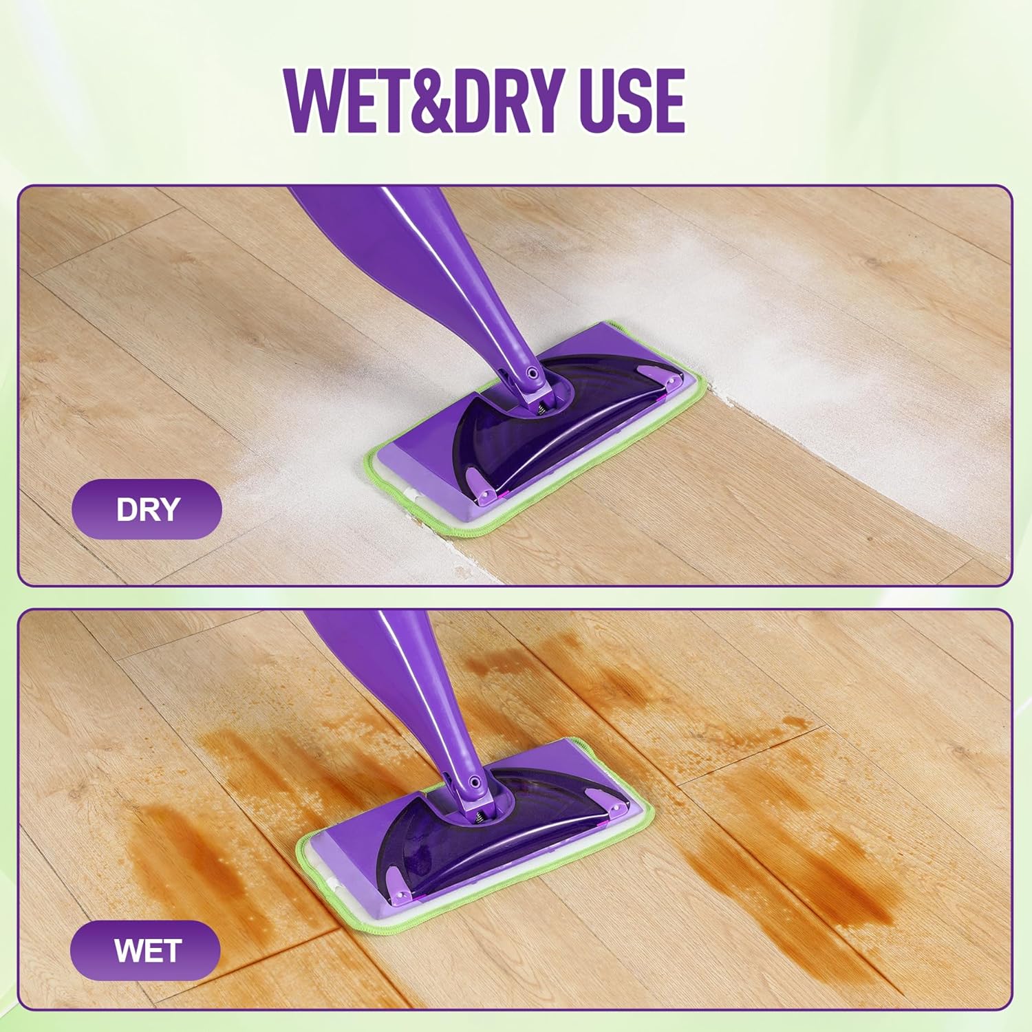 6 Pack Reusable Mop Pads for Swiffer WetJet