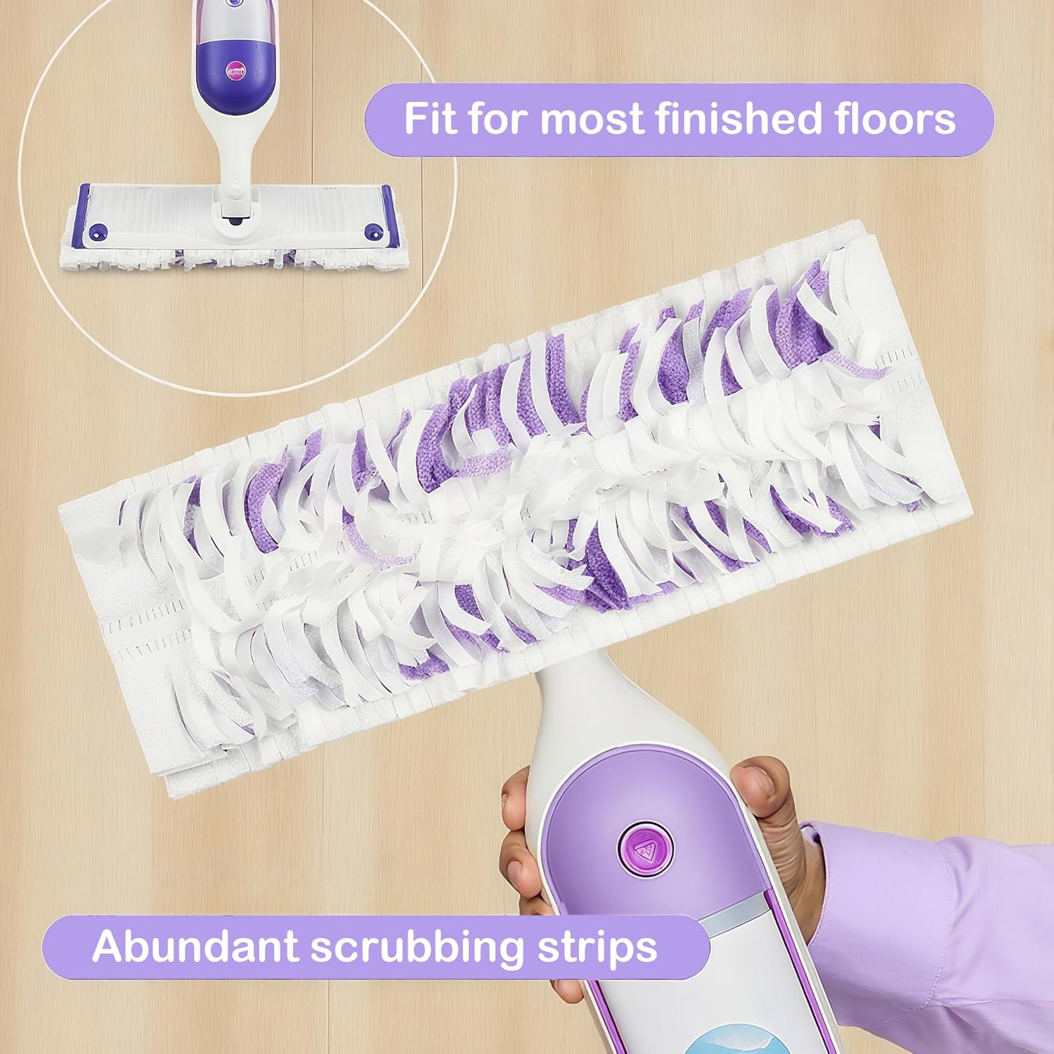 30 Count Swiffer Powermop Refills Unscented Eco-Friendly Replacement Pads