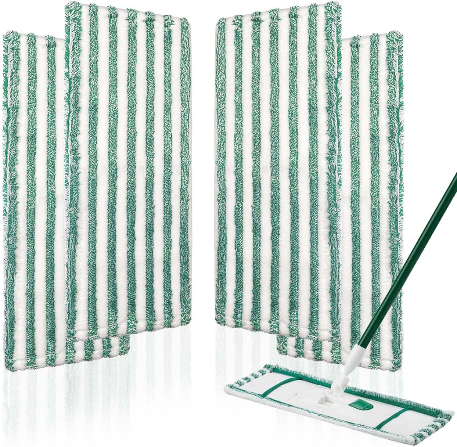 4 Pack Mop Pads for Libman Microfiber Dust Mop