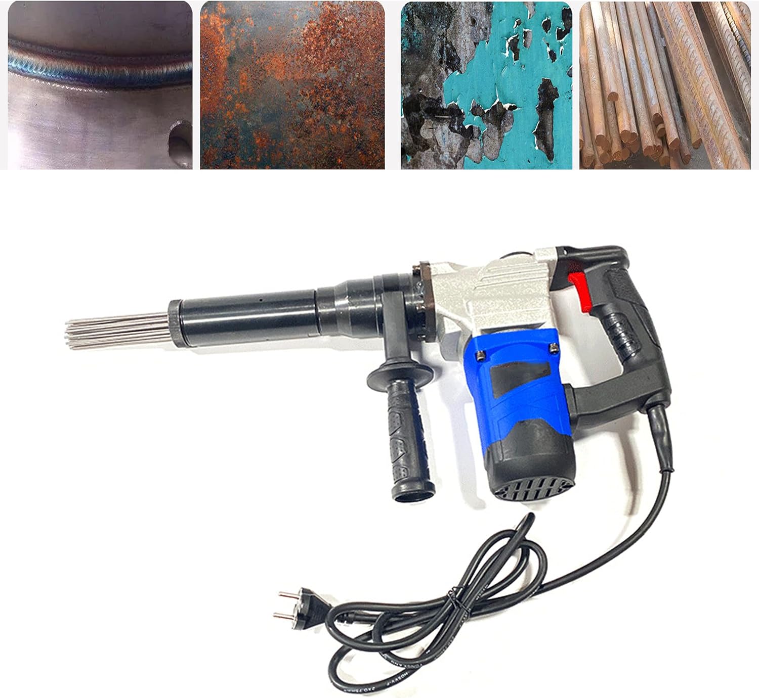 1100W Electric Needle Scaler for Rust and Slag Removal