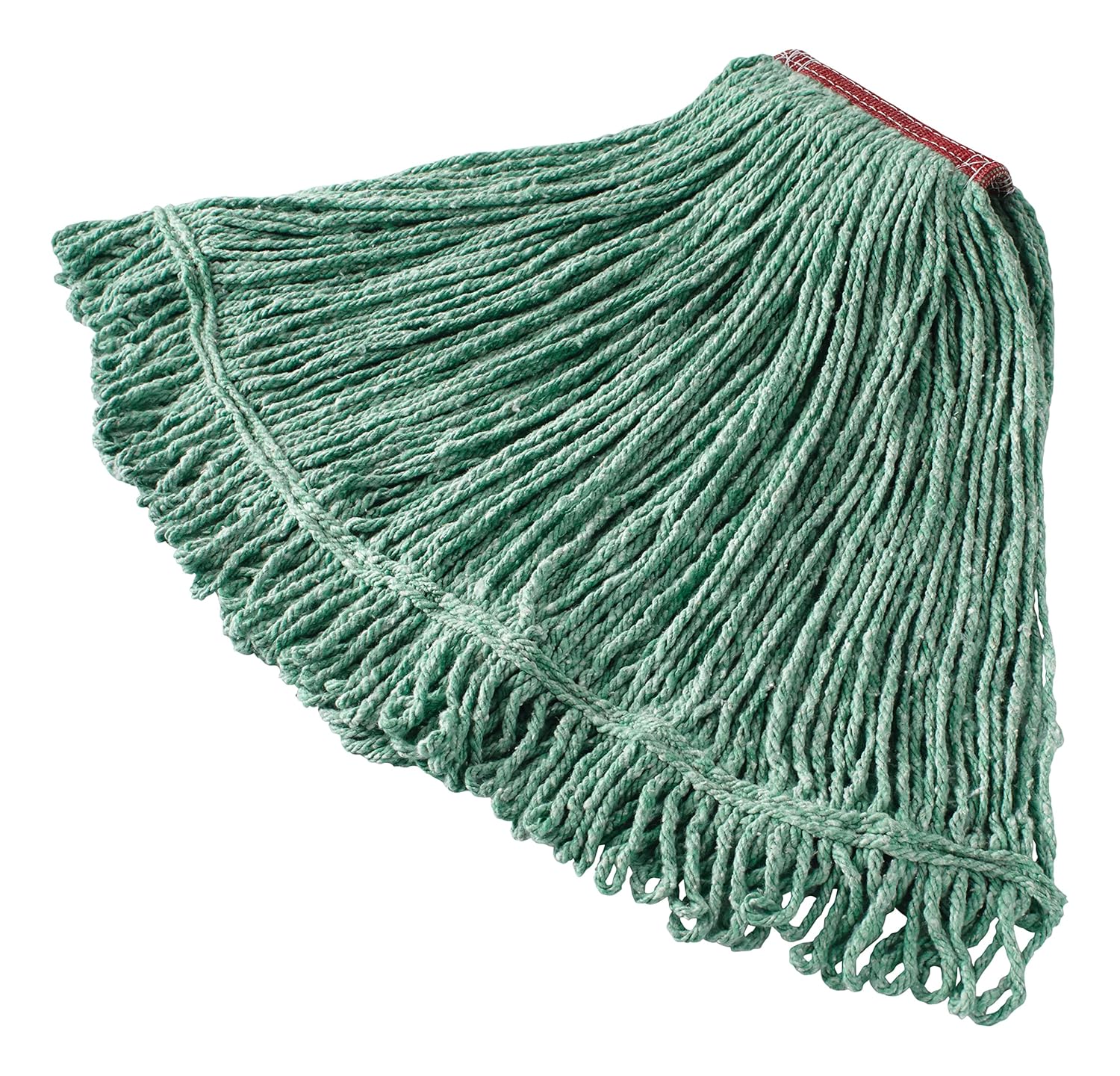 Rubbermaid Commercial Super Stitch Blend Mop Head - Large Green Heavy Duty