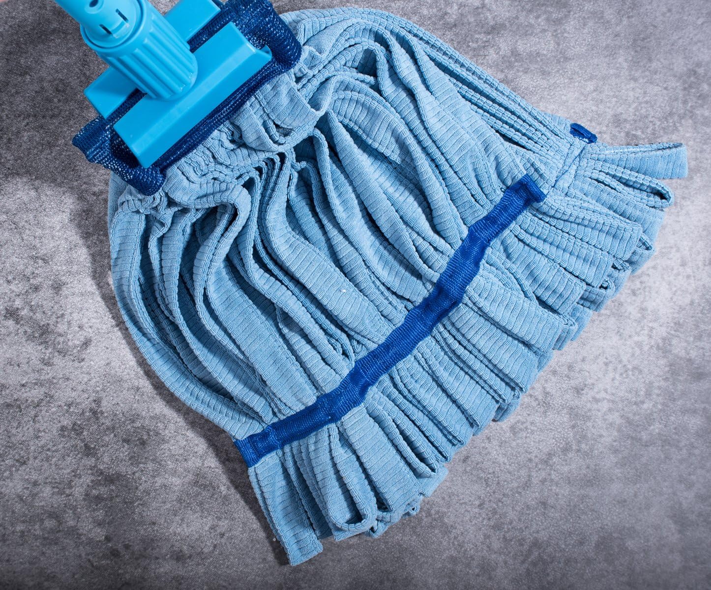 QIPENG 18 Microfiber Mop Head Replacement Pack of 2 Blue 1