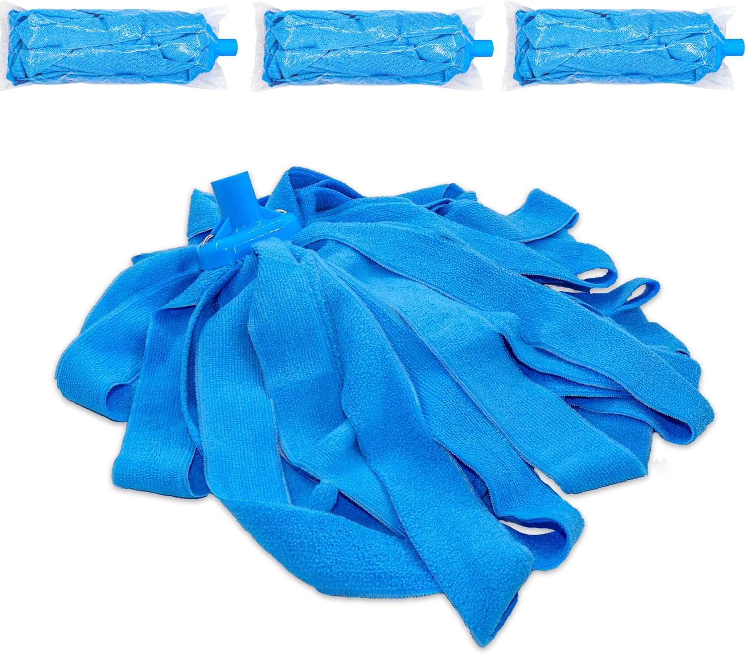 EaseYourDay Screw-On Microfiber Mop Head Refill 3PCS