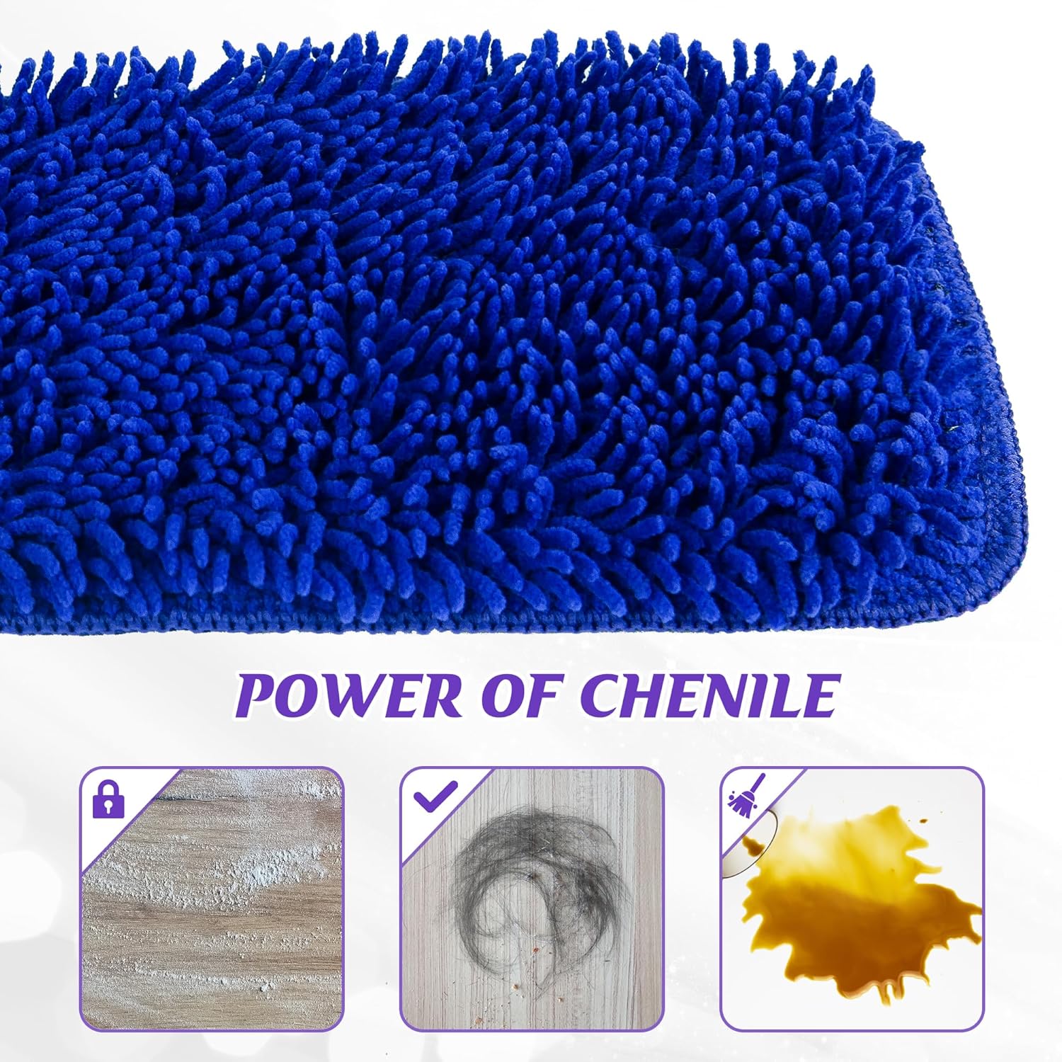 PAPCLEAN Reusable Mop Pads for Swiffer WetJet 7 Pack