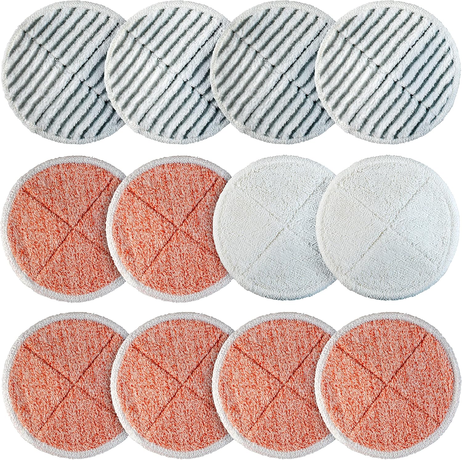 BlueStars 12-Pack Spinwave Mop Pads for Bissell 2039A